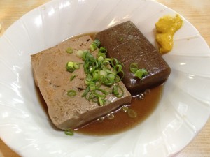 豆腐とこんにゃく
